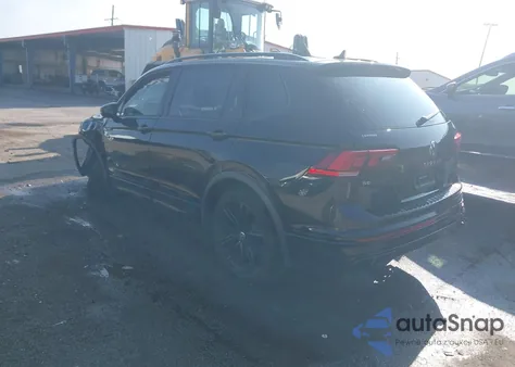 2022 Volkswagen Tiguan 2.0T Se R-Line Black from USA, damaged, VIN 3VVCB7AX7NM149894